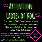 The Valkirie of KoG Valhalla wishes to invite all of our female.gif